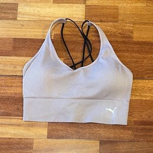 Puma Purple Sports Bra
